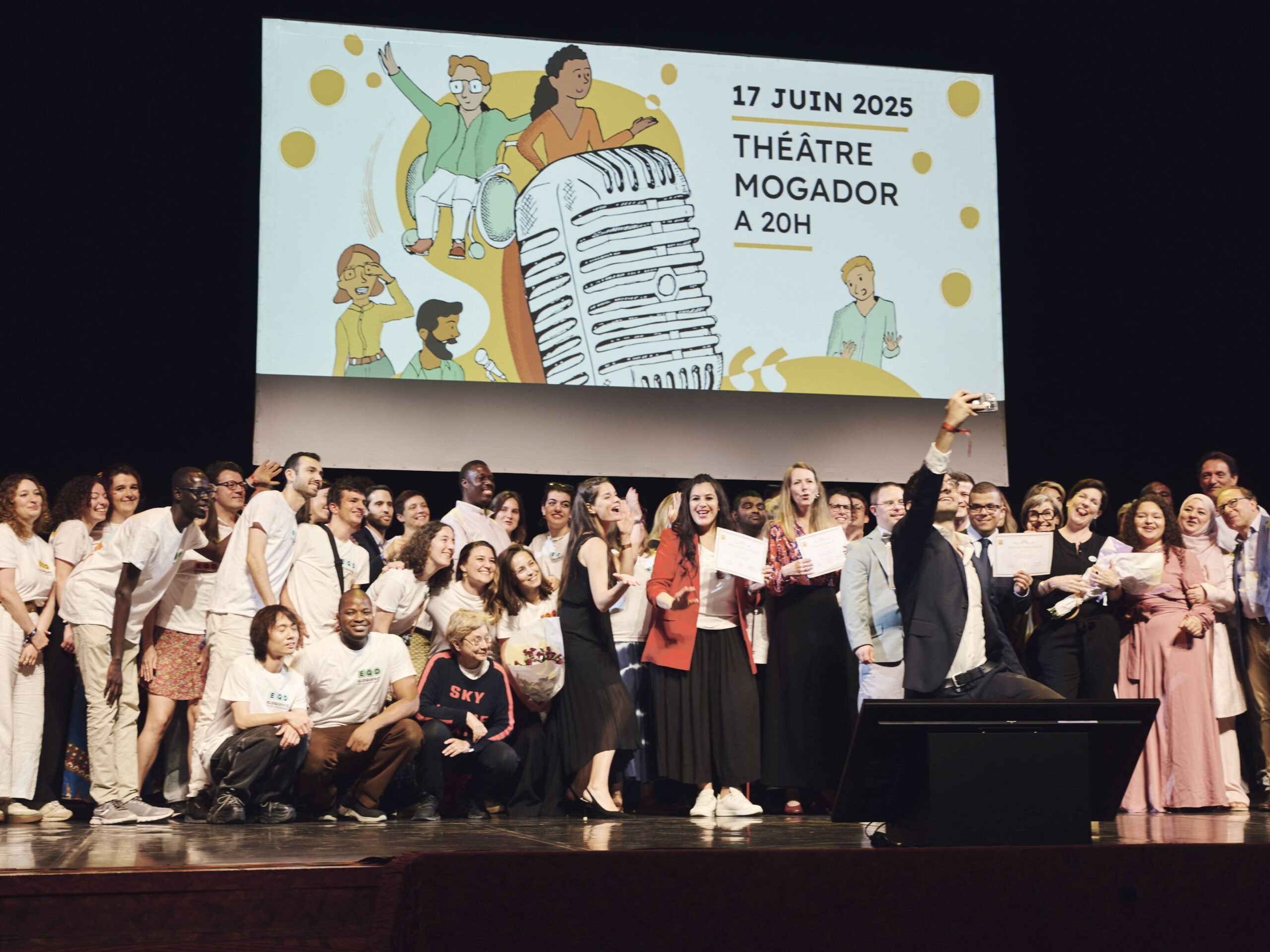 Grande finale Tous Eloquents 2025 au théâtre Mogador de Paris
