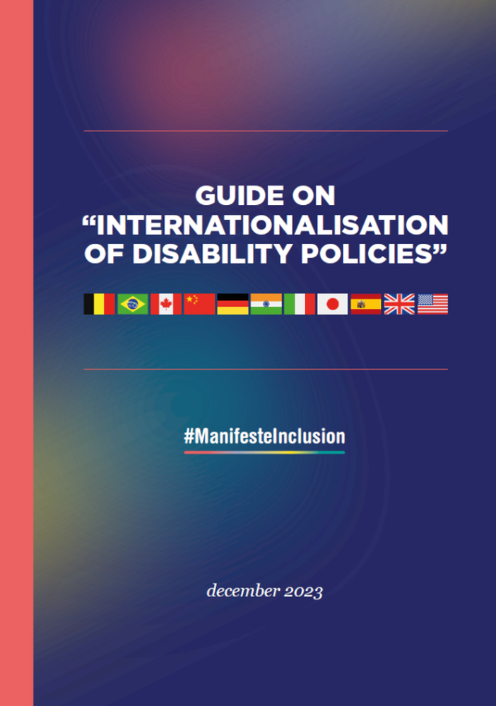 Visuel de la publication Guide &laquo; Internationalisation of disability policies &raquo;
