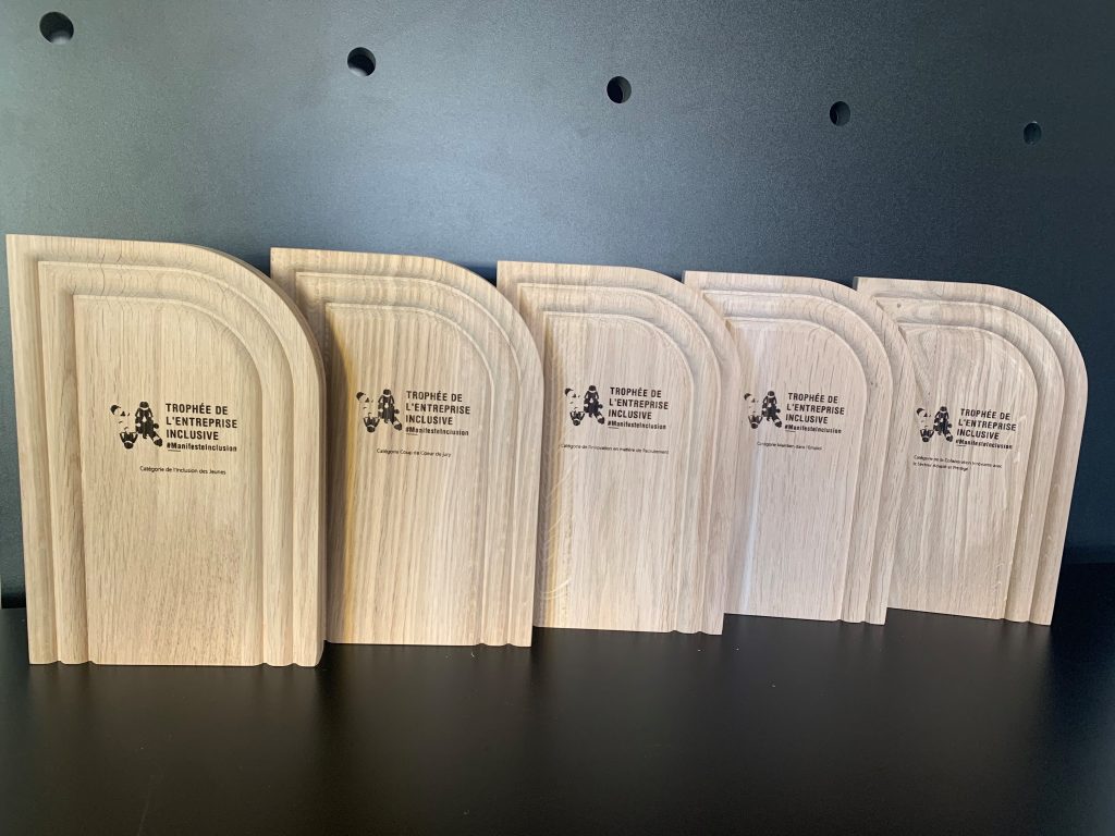 Edition 2021 – Trophées Trophées 2021 en bois
