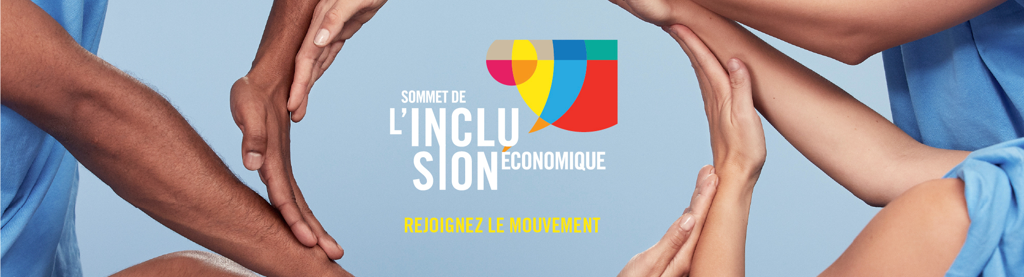 Bannière du Sommet de l'Inclusion Economique