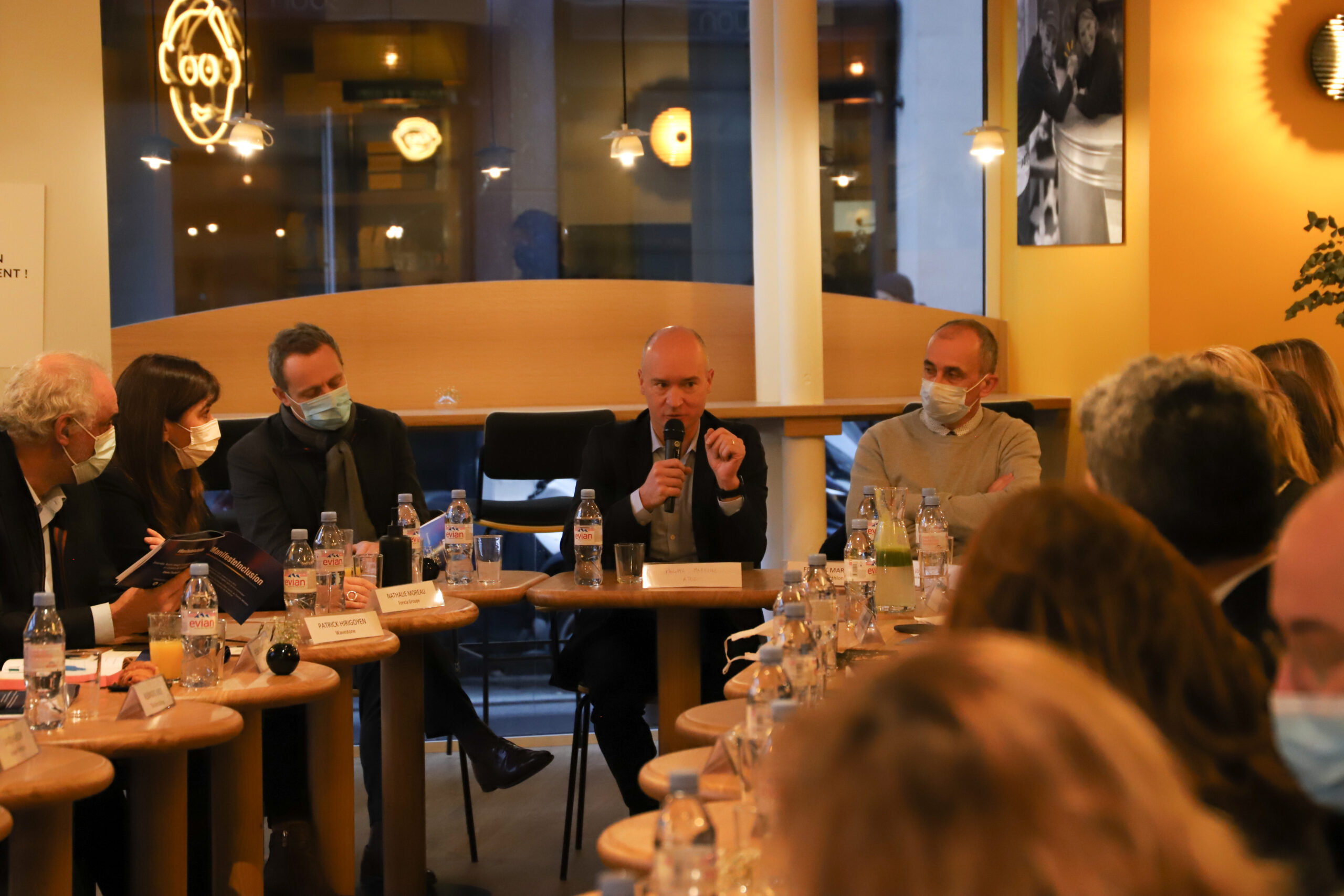 Photo du Café des dirigeants engagés au Café Joyeux