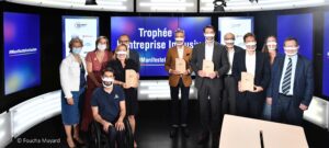 Lauréats 2021 (BD recadré) Lauréats 2021 des Trophées de l'Entreprise Inclusive