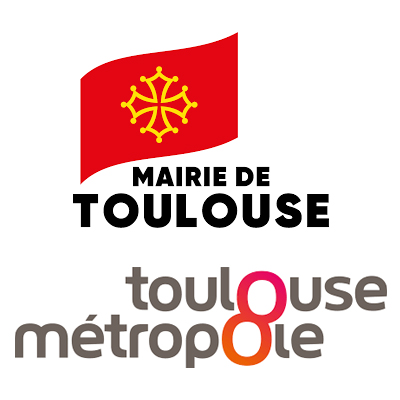 Toulouse mairie et métropole logos