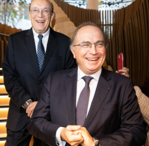 Christian Sanchez et Jean-Pierre Letartre, co-présidente du Manifeste Inclusion